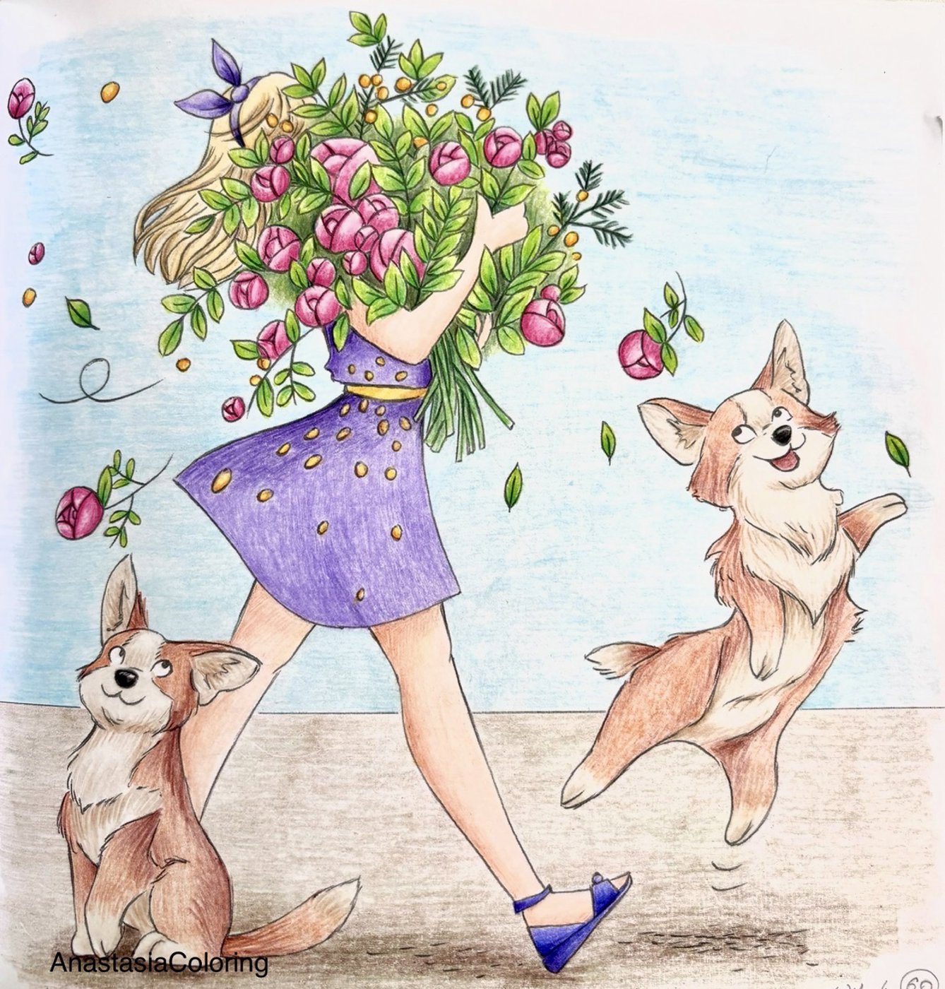 Работа от AnastasiaColoring