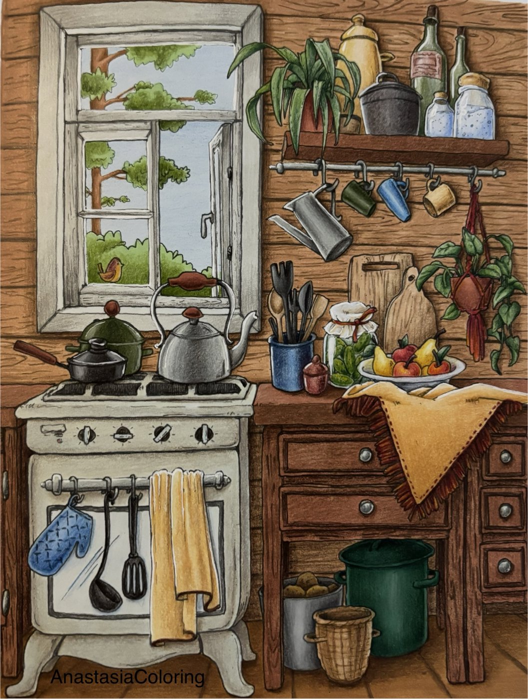 Работа от AnastasiaColoring