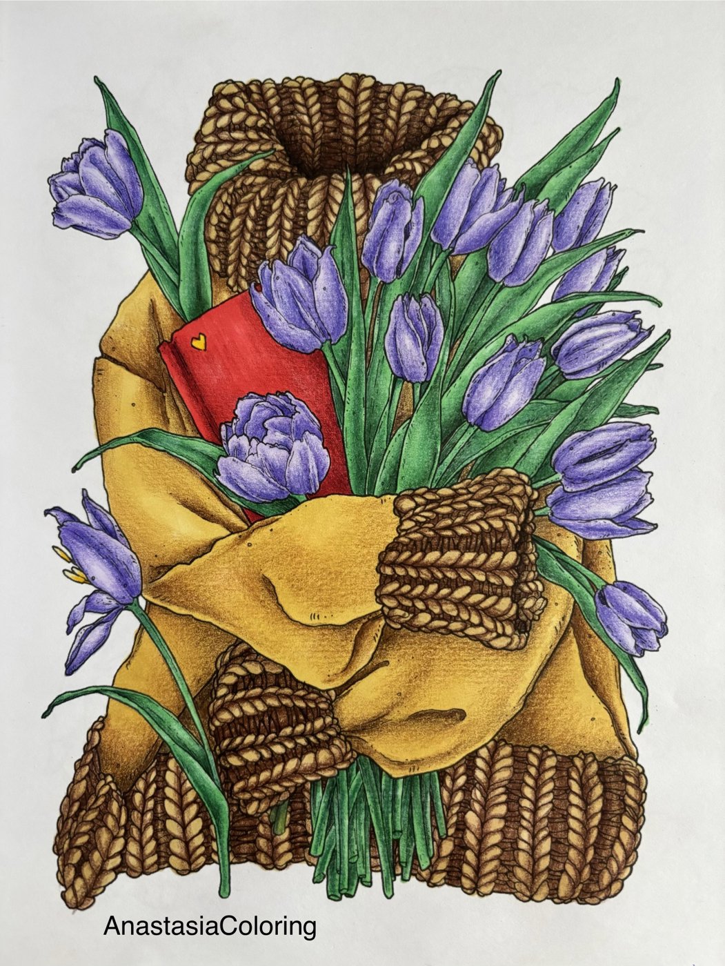 Работа от AnastasiaColoring