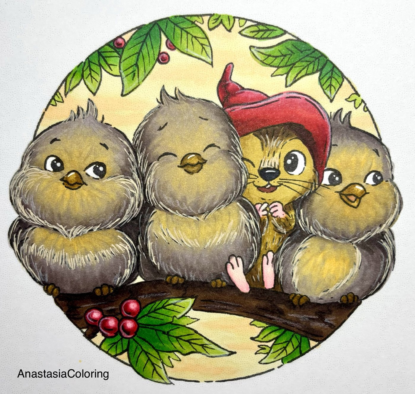 Работа от AnastasiaColoring
