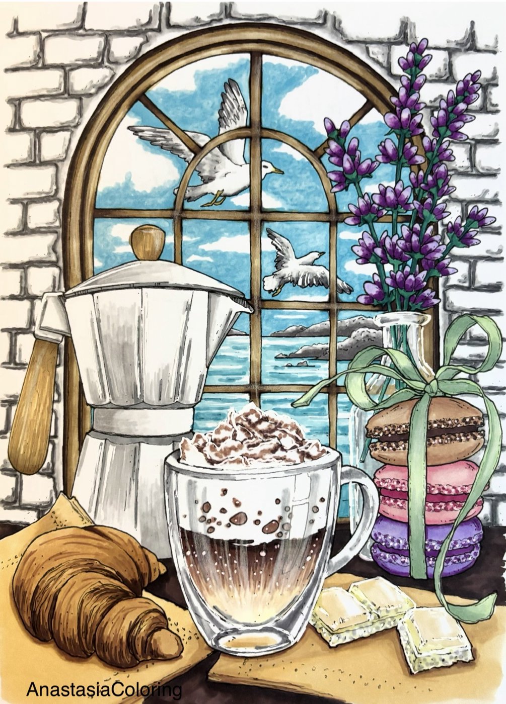 Работа от AnastasiaColoring