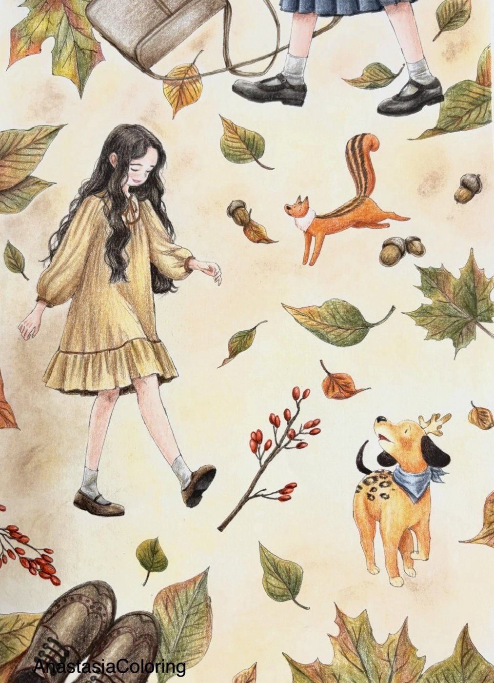 Работа от AnastasiaColoring