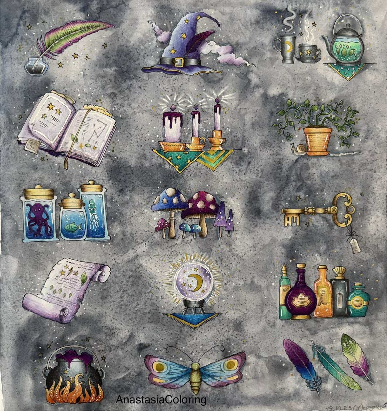 Работа от AnastasiaColoring