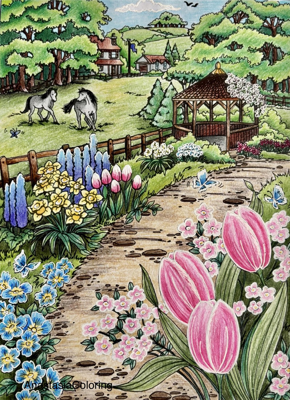 Работа от AnastasiaColoring