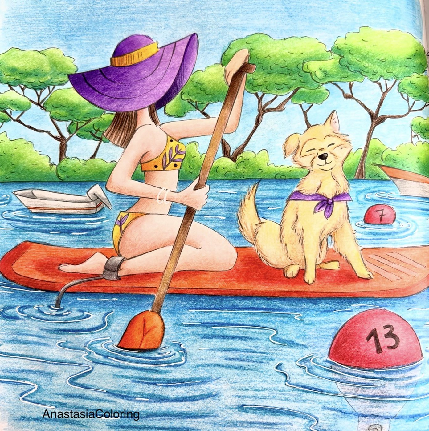 Работа от AnastasiaColoring