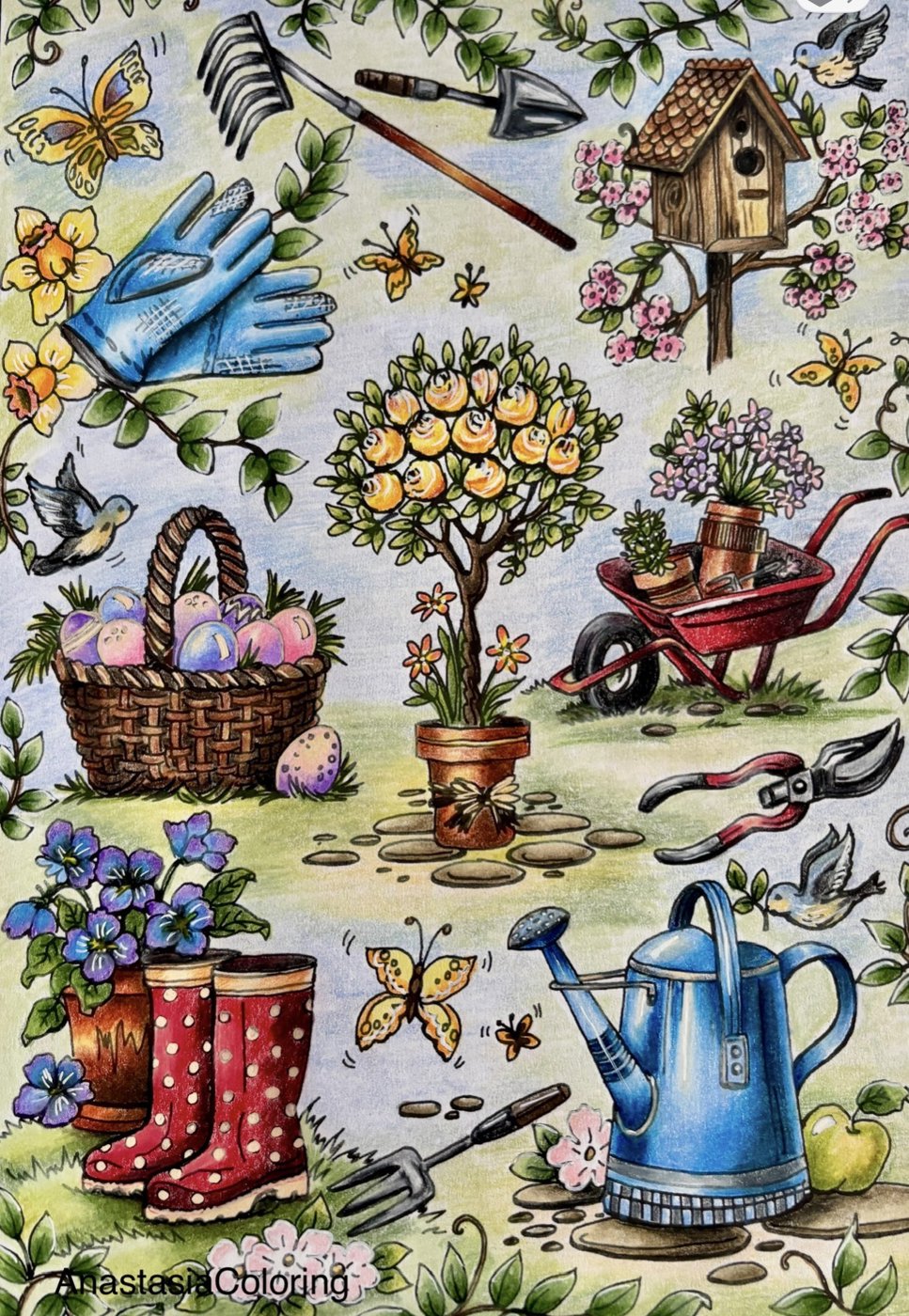 Работа от AnastasiaColoring