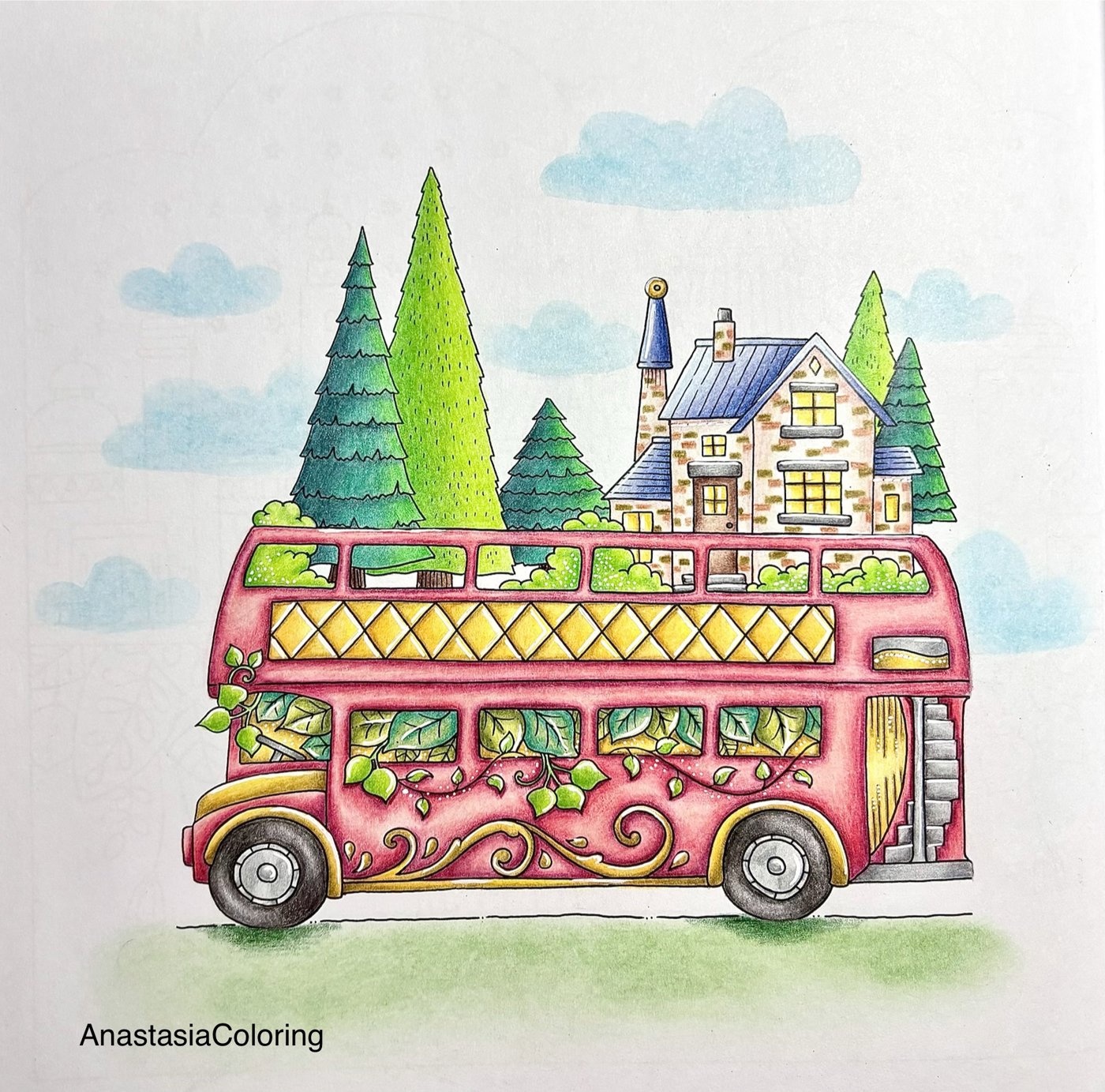 Работа от AnastasiaColoring