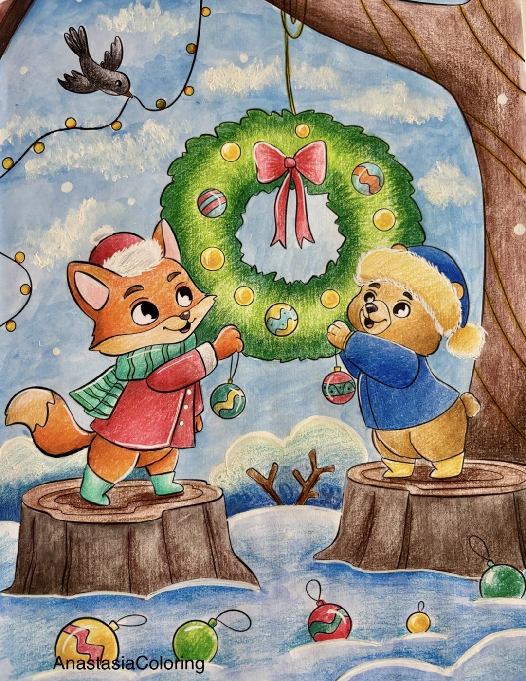 Работа от AnastasiaColoring