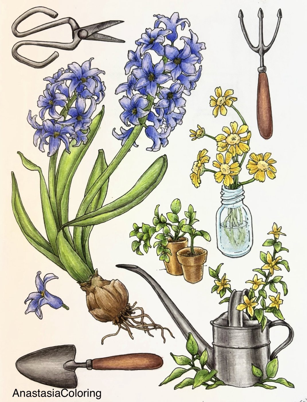 Работа от AnastasiaColoring