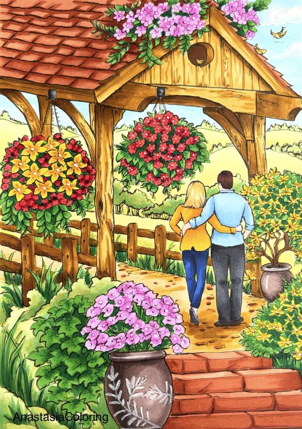 Работа от AnastasiaColoring