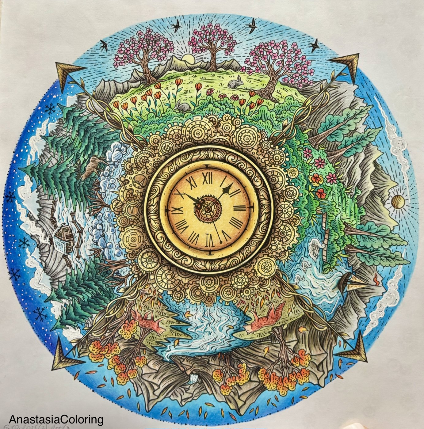 Работа от AnastasiaColoring