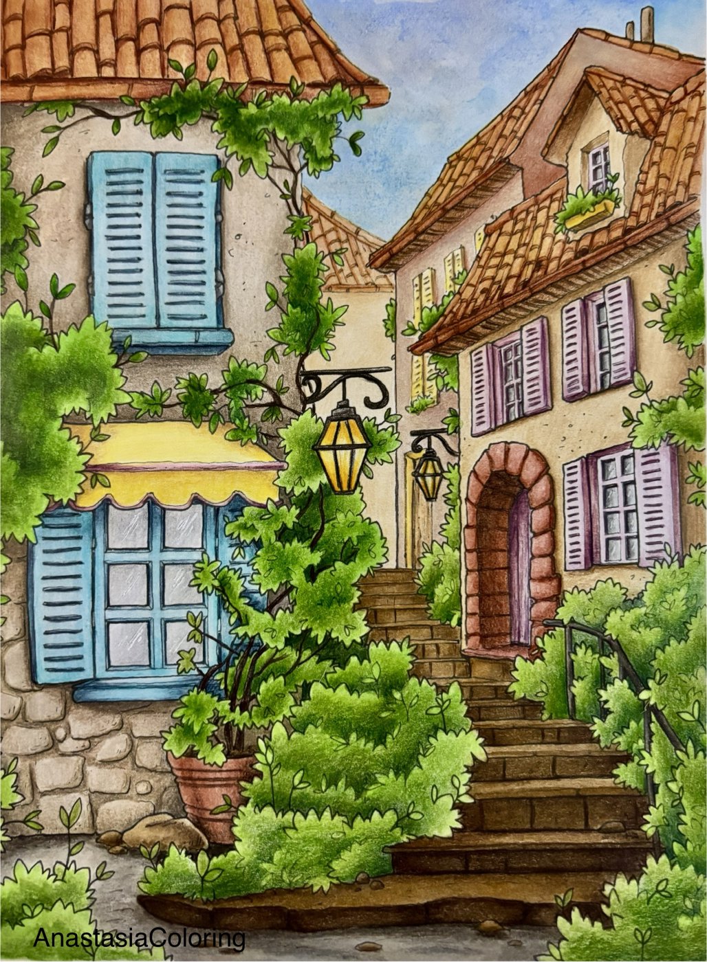 Работа от AnastasiaColoring