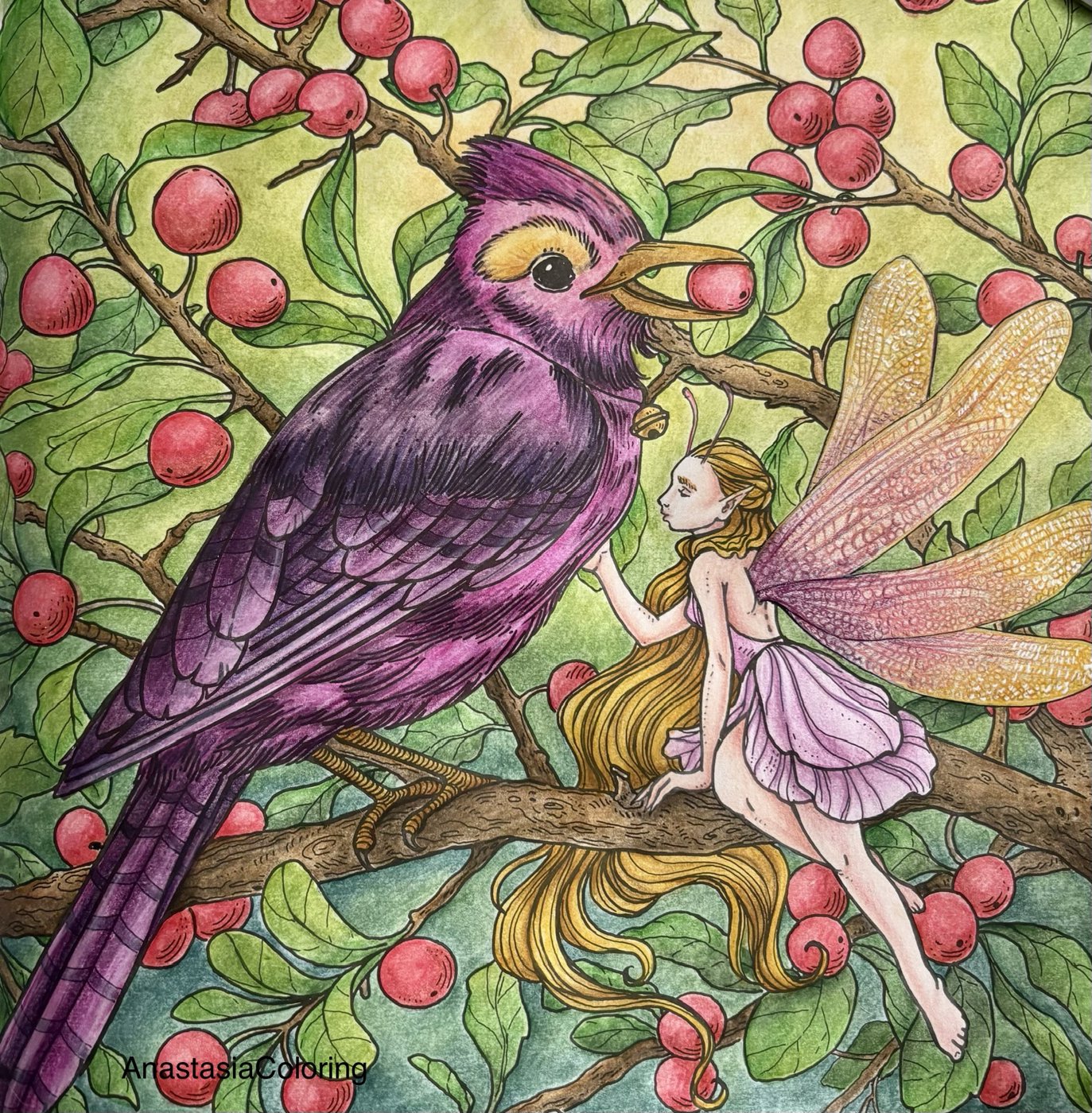 Работа от AnastasiaColoring