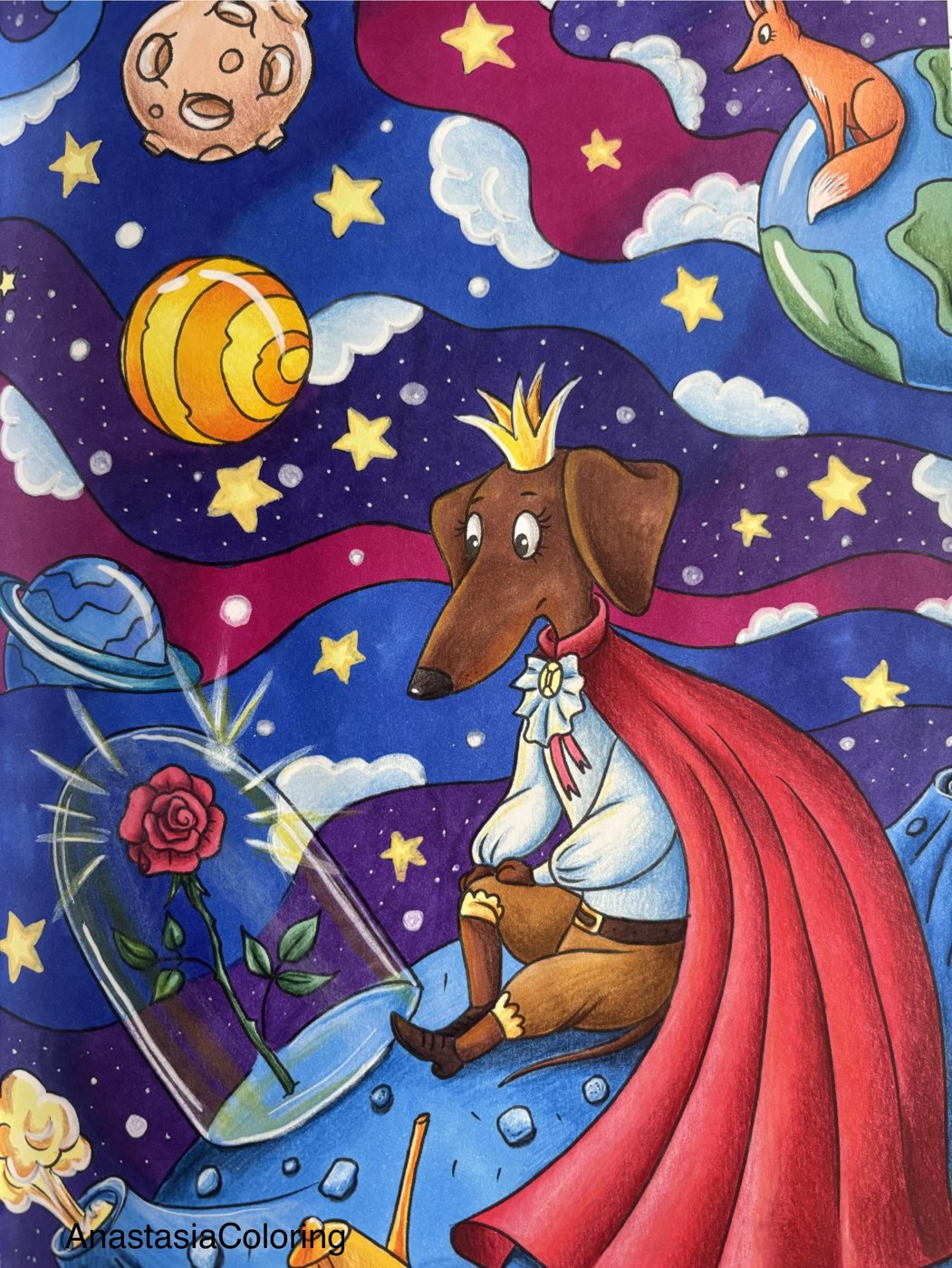 Работа от AnastasiaColoring