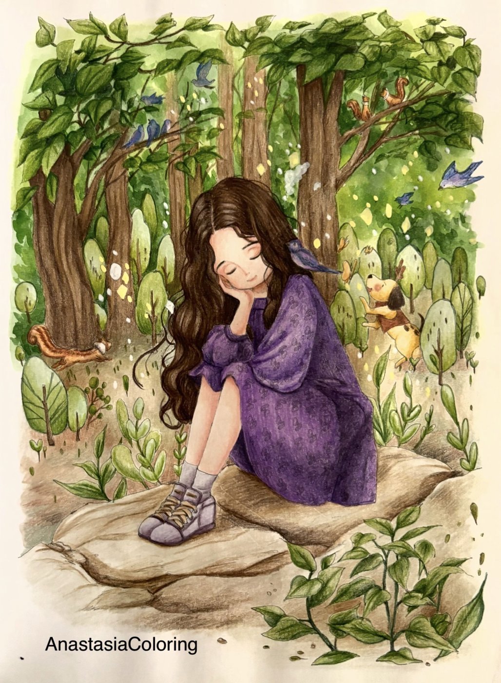 Работа от AnastasiaColoring