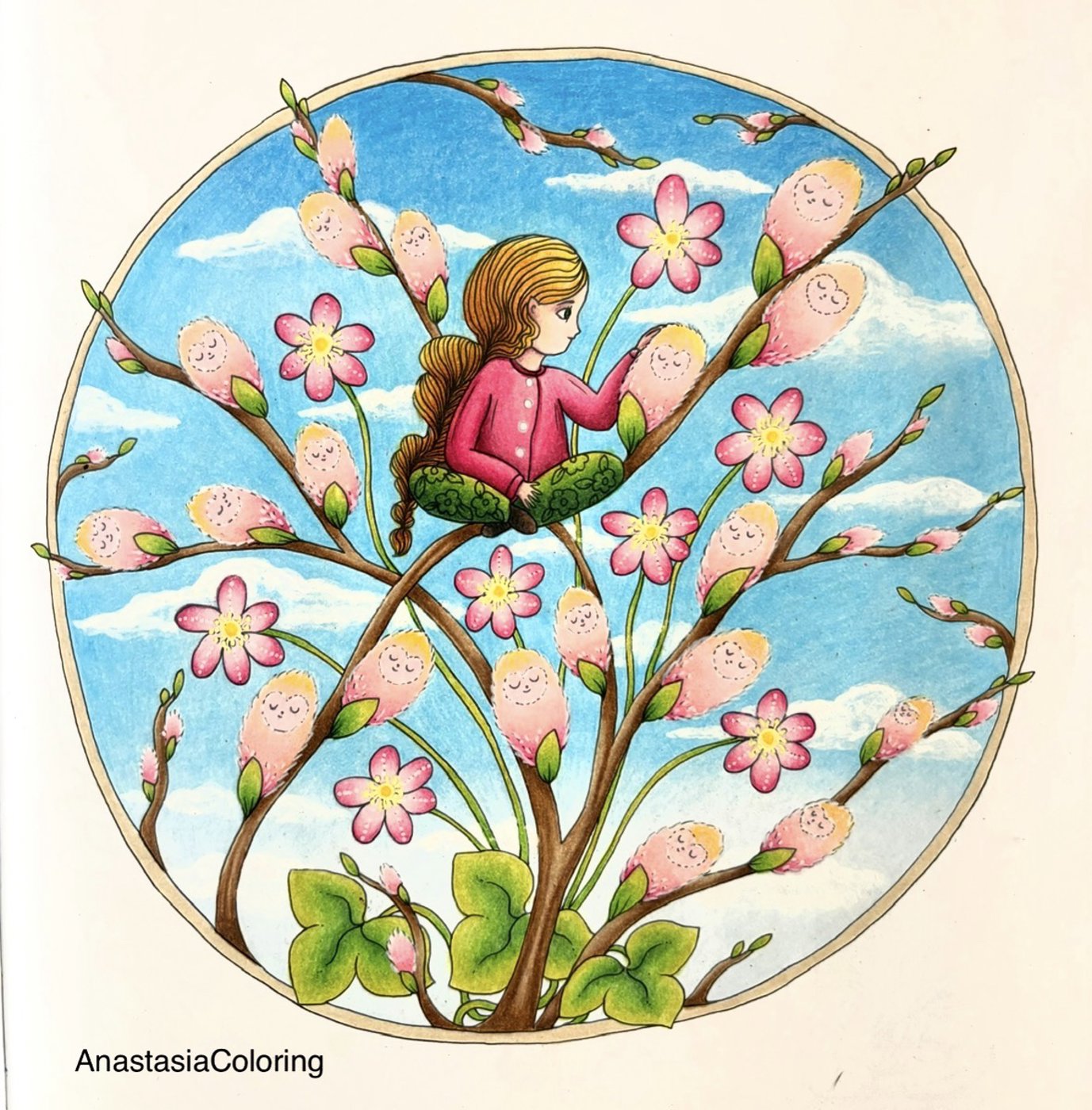 Работа от AnastasiaColoring