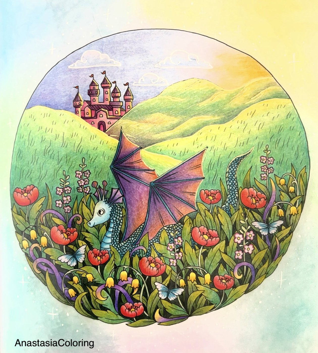 Работа от AnastasiaColoring