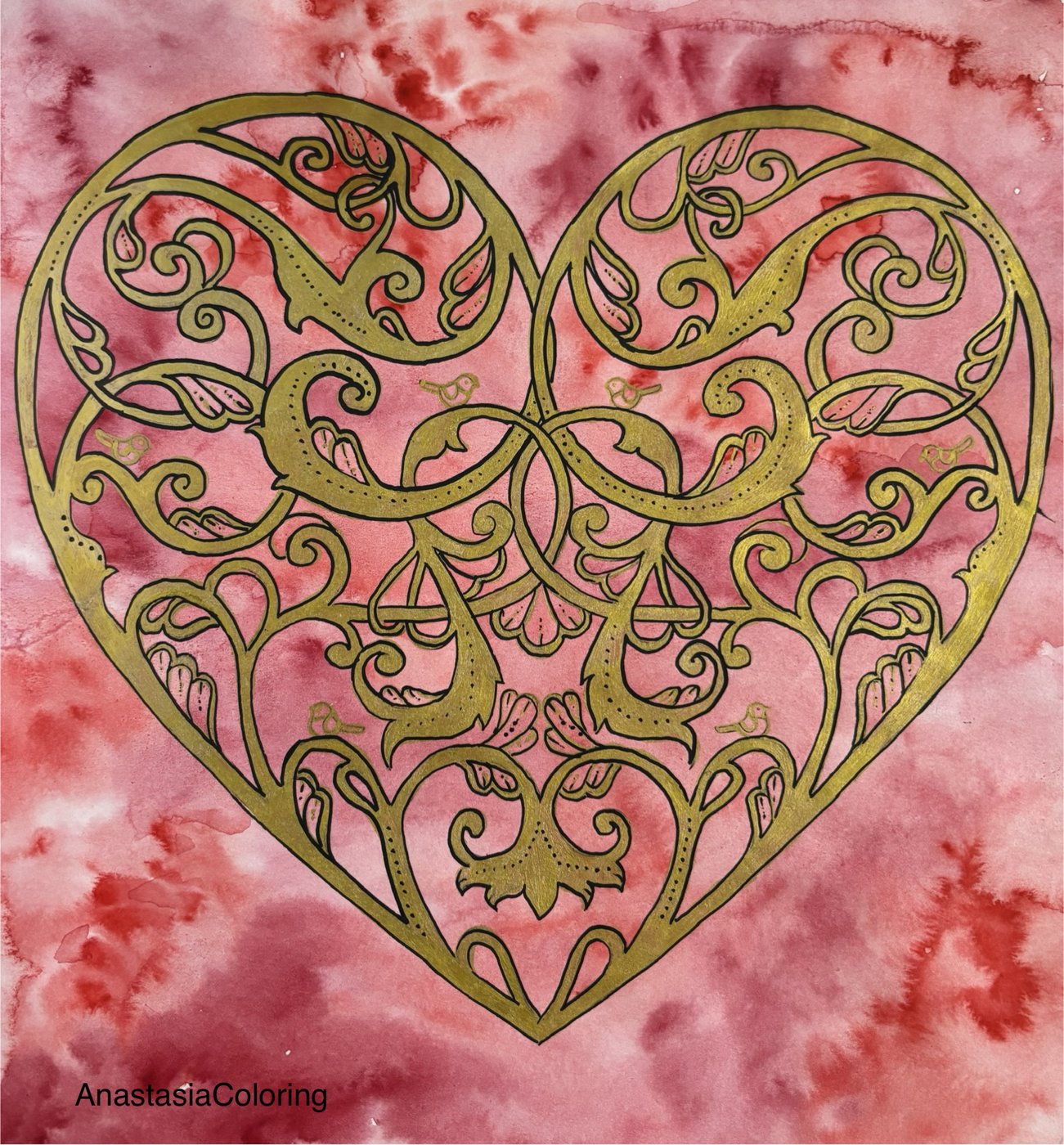 Работа от AnastasiaColoring
