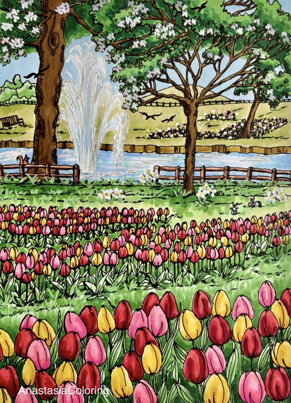 Работа от AnastasiaColoring