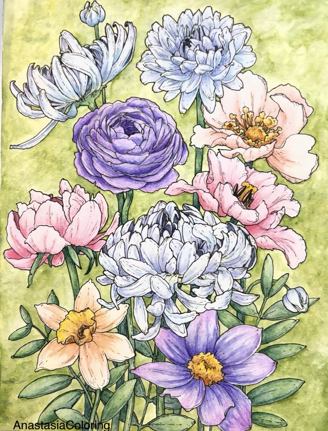Работа от AnastasiaColoring