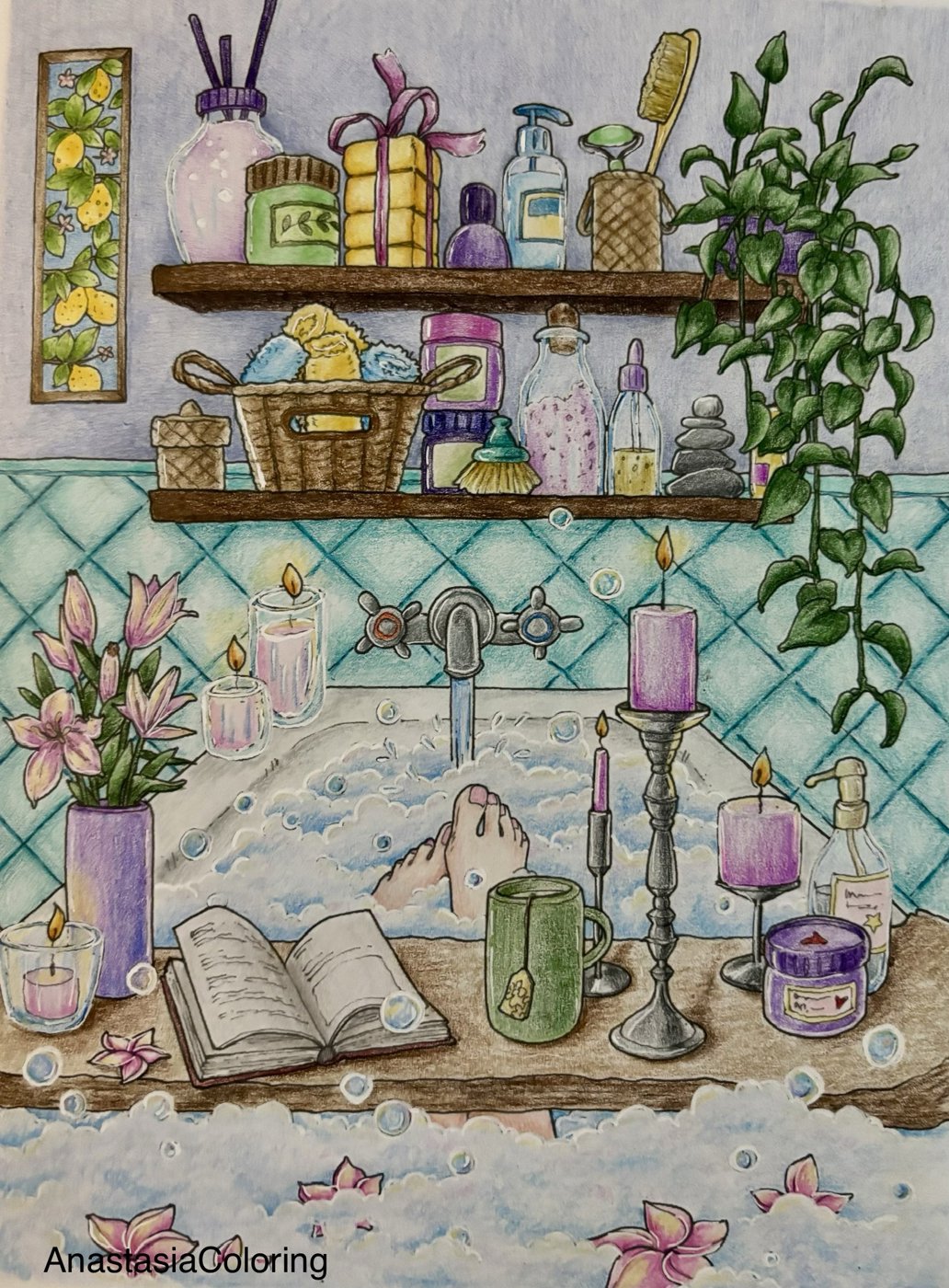 Работа от AnastasiaColoring