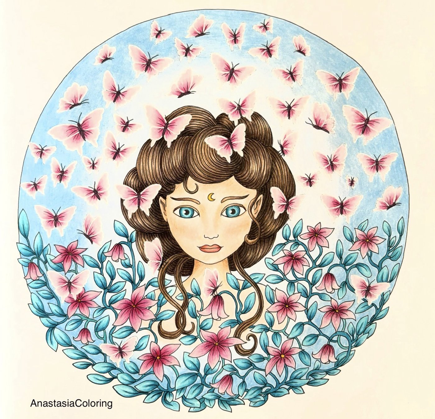 Работа от AnastasiaColoring
