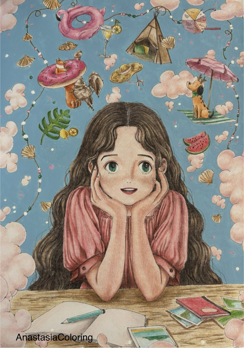 Работа от AnastasiaColoring
