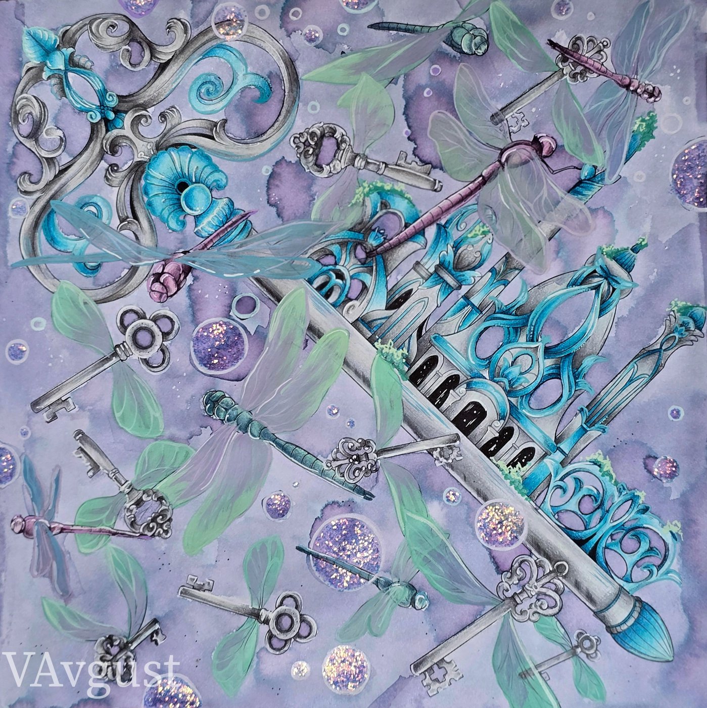 Стрекозные ключики🦋🪄 от VAvgust