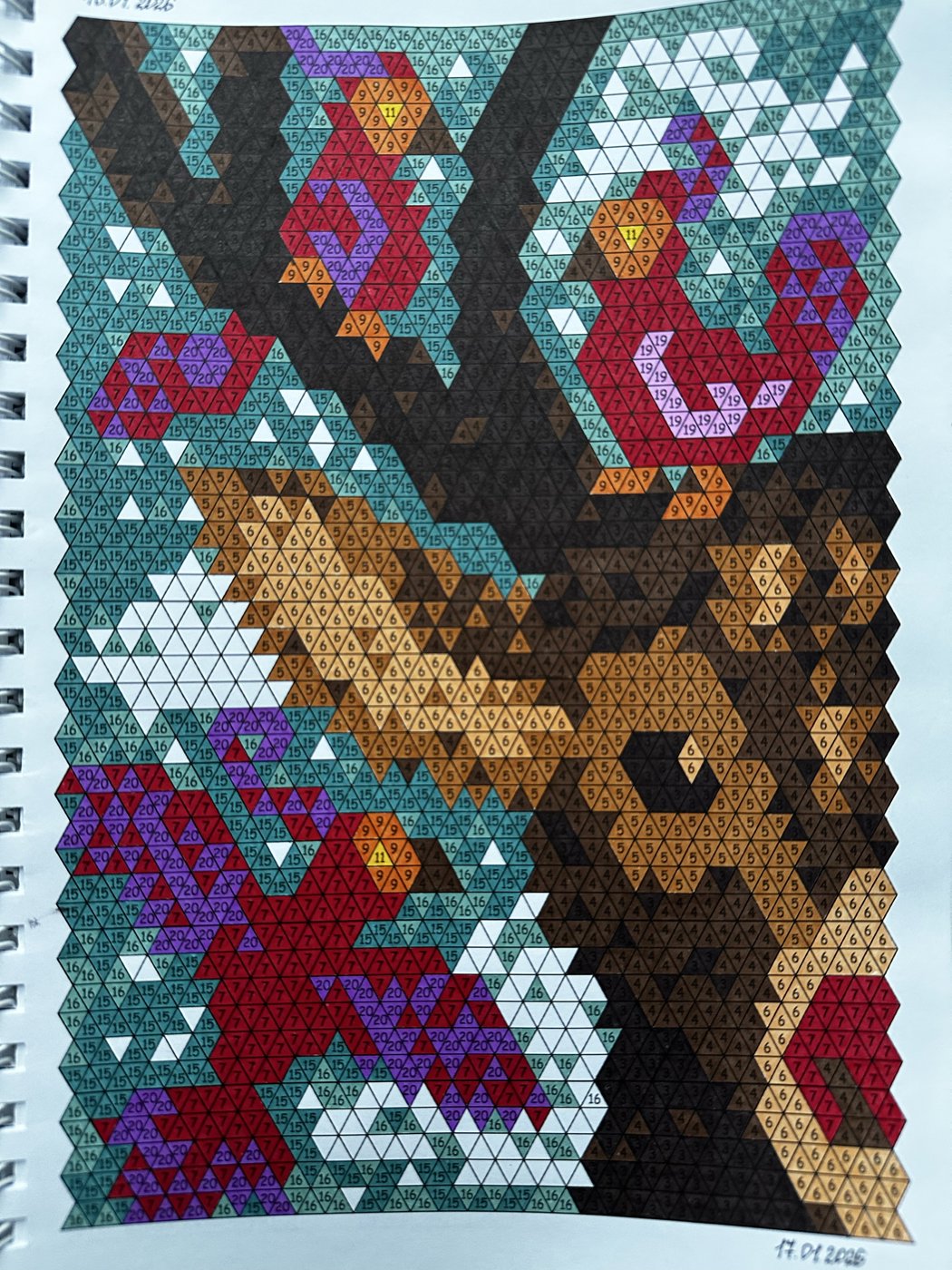 24/100 Олень с птичками (100 Best) 17.01-18.01.2026 от Veto4kasv