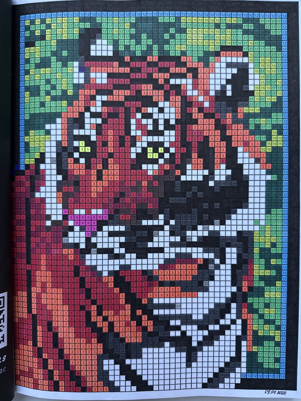 Тигр 18/100 (100 Pixel) от Veto4kasv