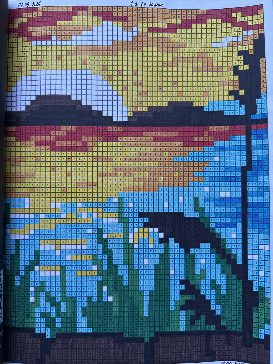 Закат на реке 6/100 (100 Pixel) от Veto4kasv