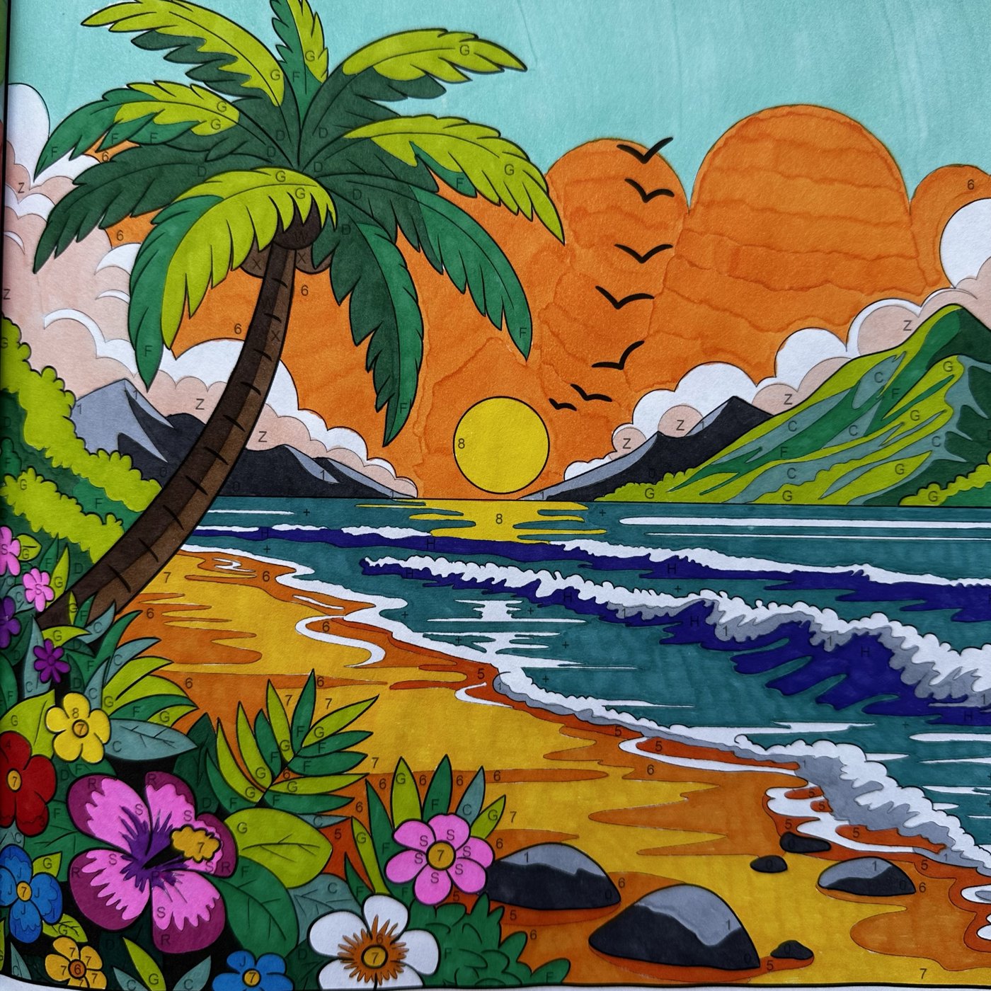 4/30 Тропический закат ( Summer vibes) от Veto4kasv