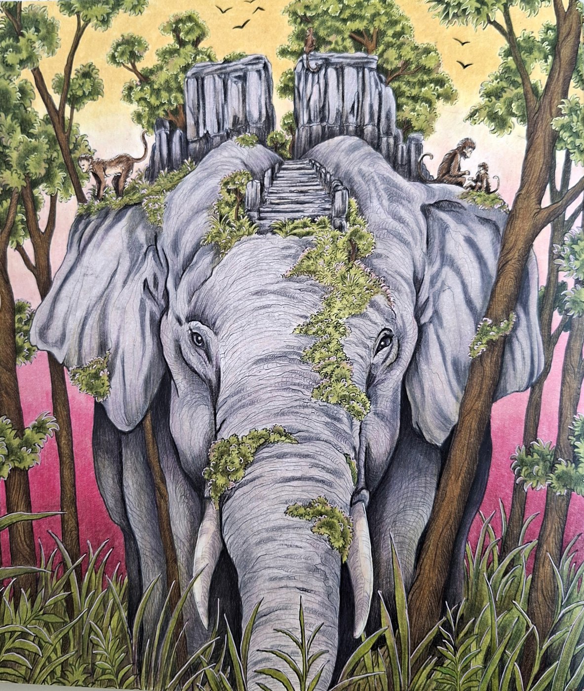 Азиатский слон от bazderaa