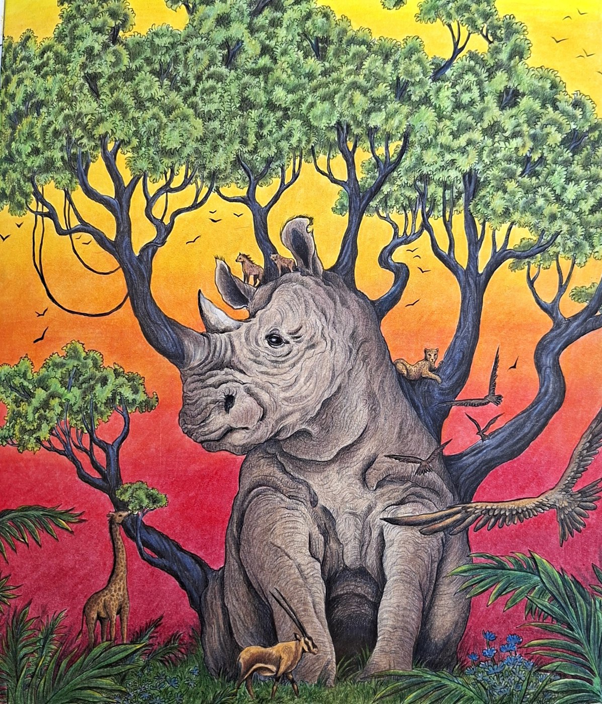 Черный носорог от bazderaa