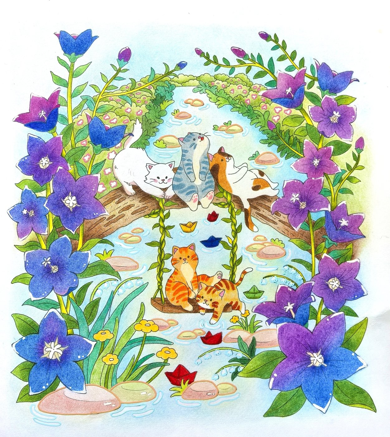 Ширококолокольчик от Baikal_coloring