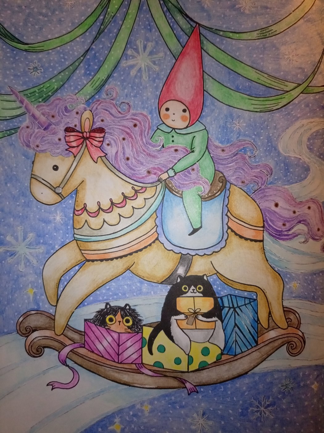 Лошадка- сани от Marusya