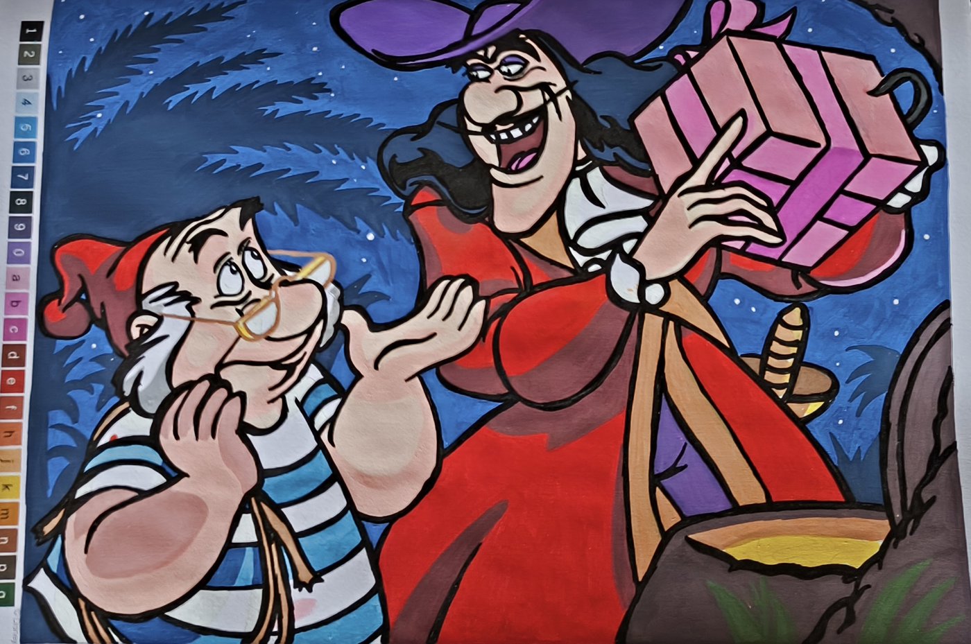 Капитан крюк с кодом (z-zibeef, G-guangna, I-infiart, и 1 rosymeng) от Alenka (1/2)