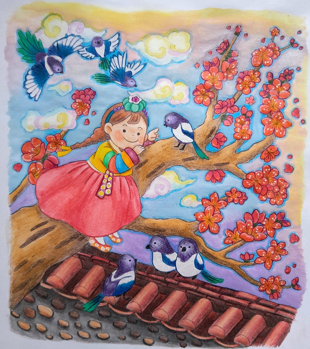 Цветущая слива от AlineD