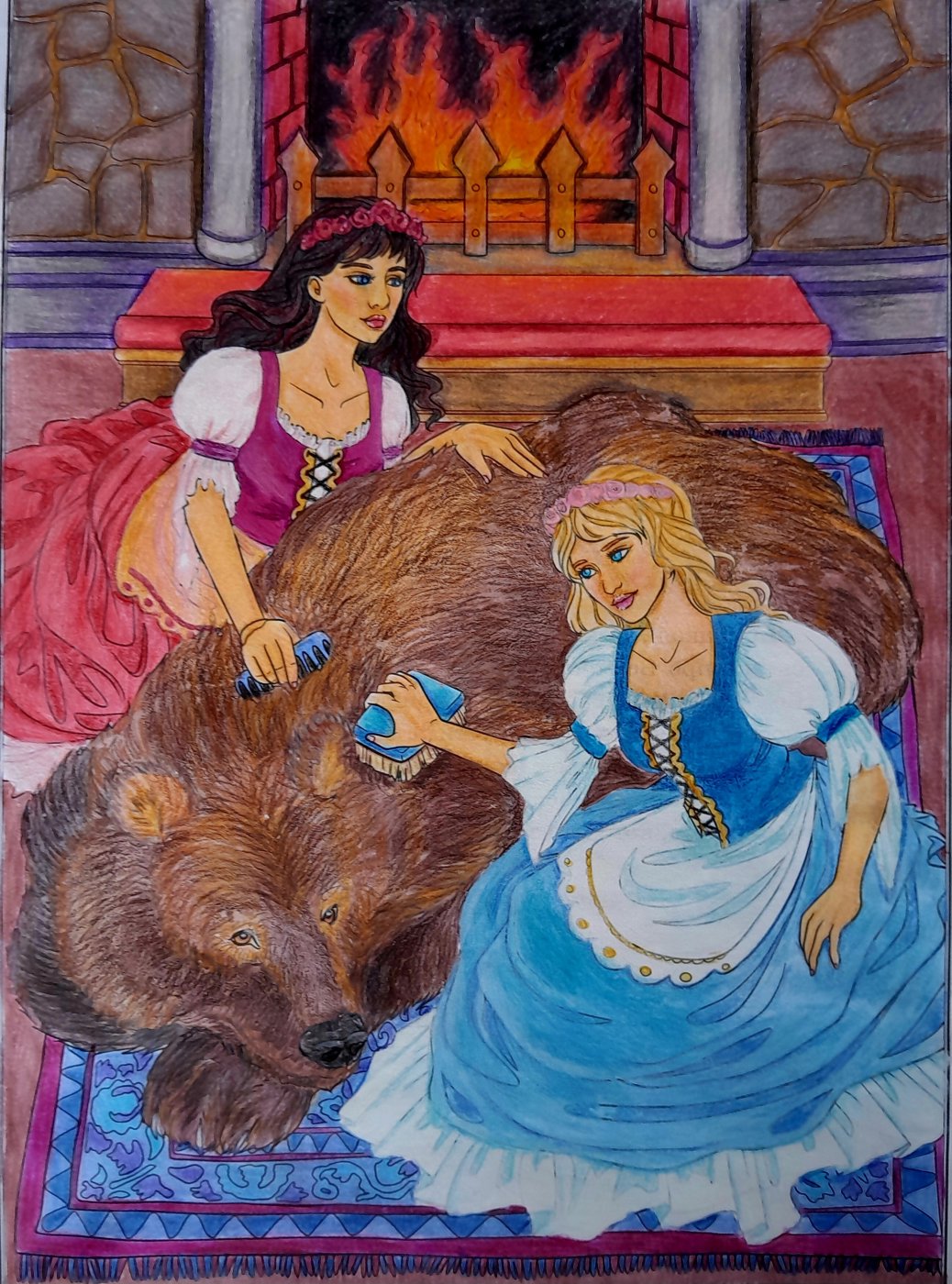 Белоснежка и краснозорька от AlineD