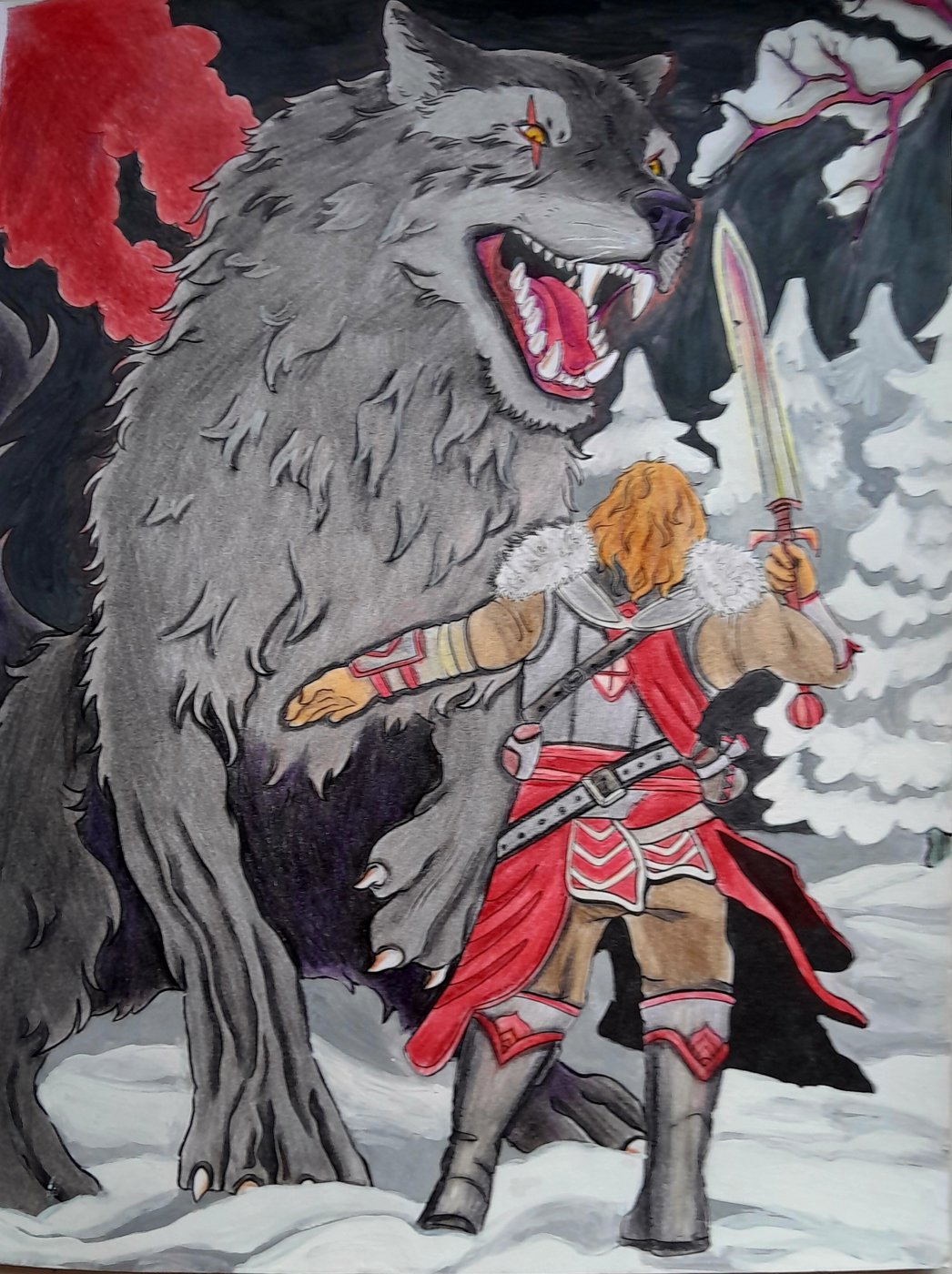 Фенрир от AlineD