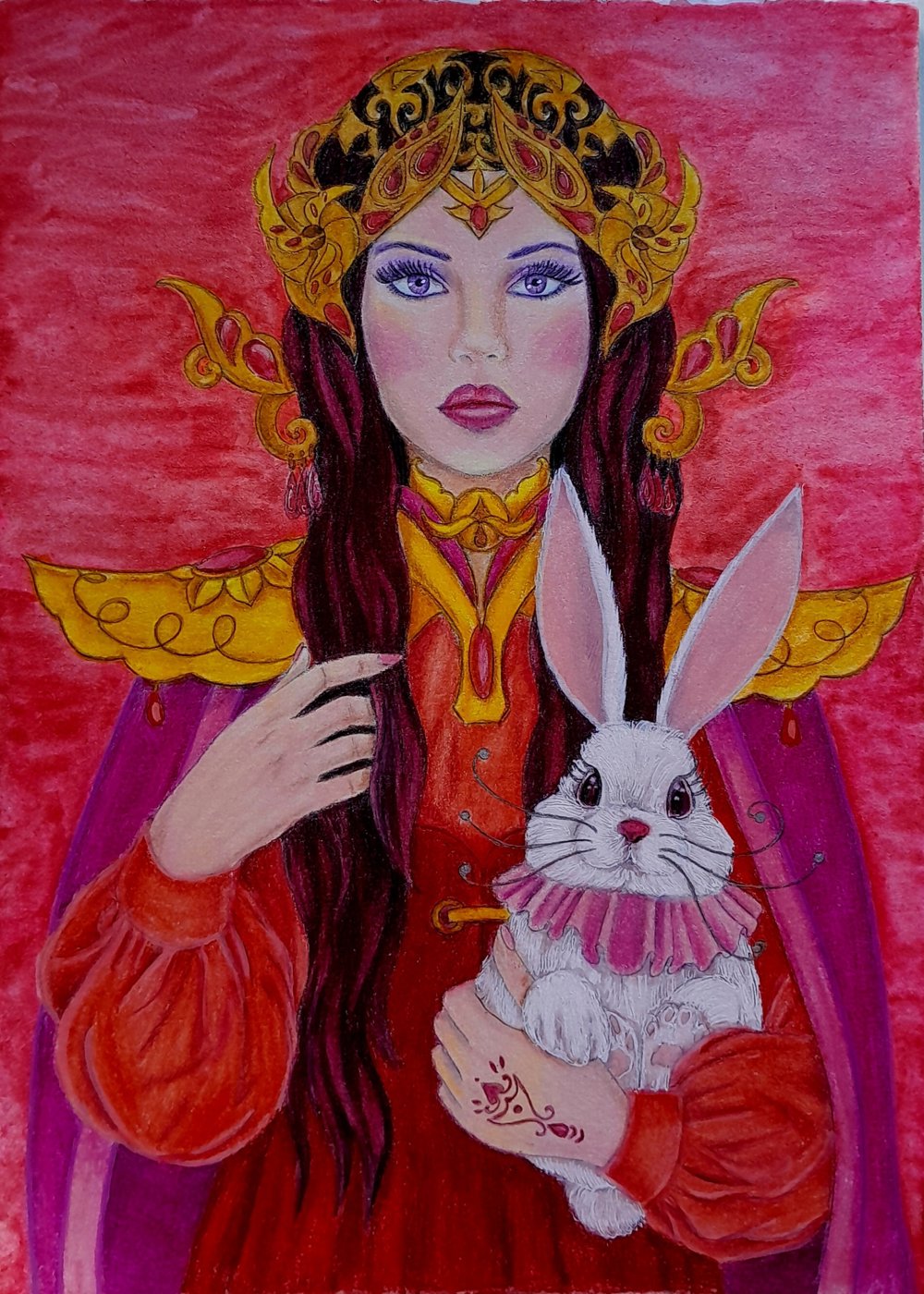 Красная королева от AlineD