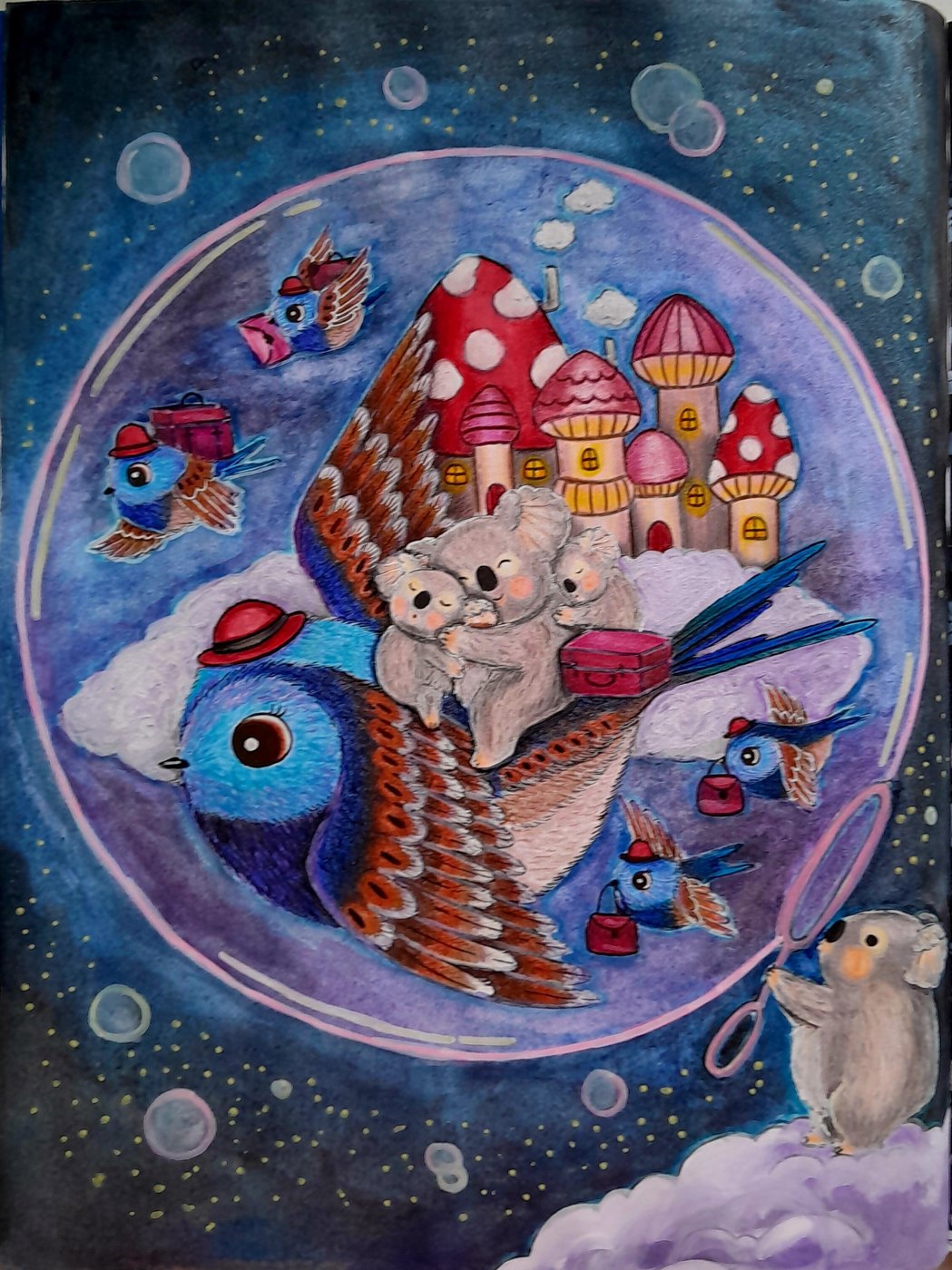 Ночной перелёт от AlineD