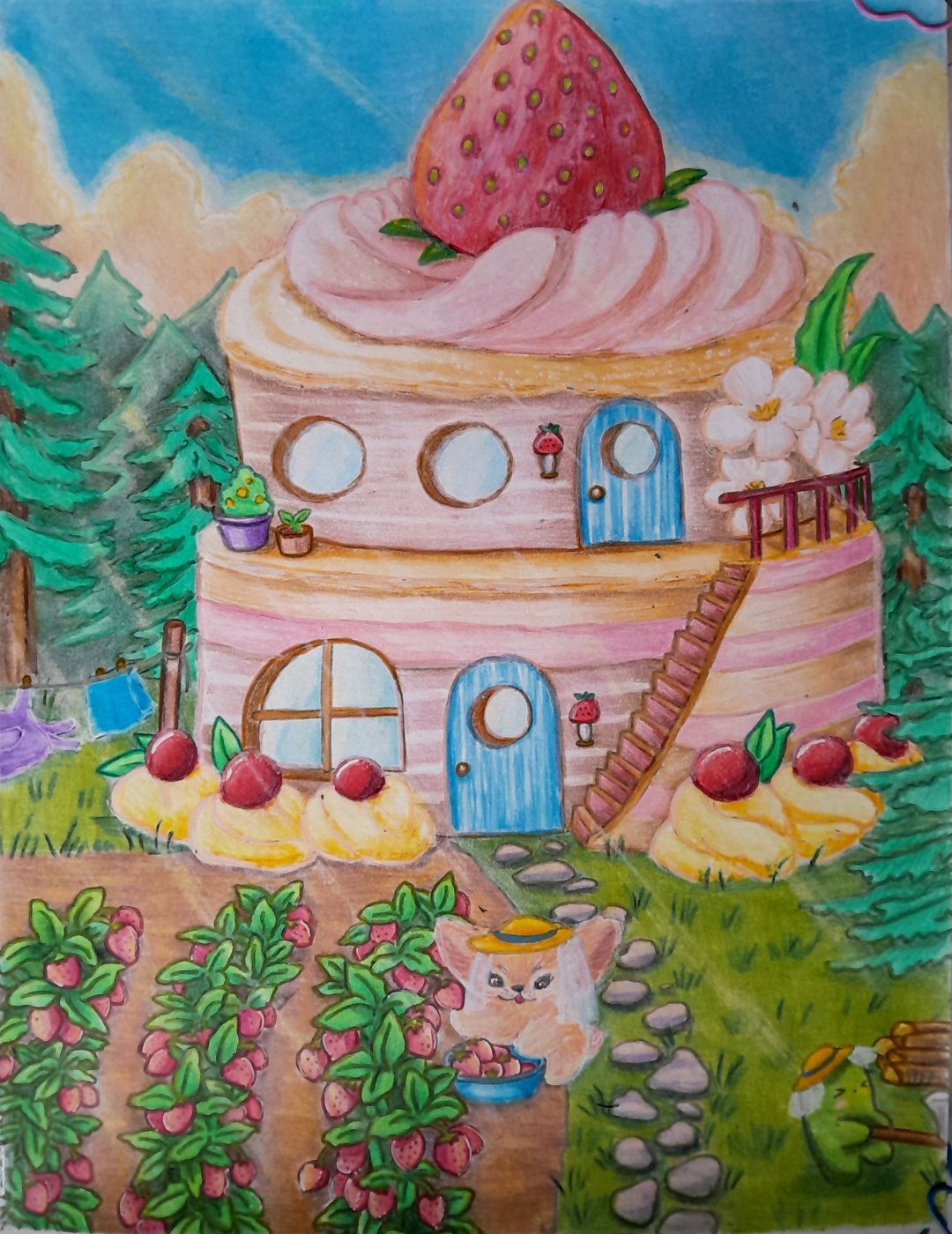 Клубничная ферма от AlineD