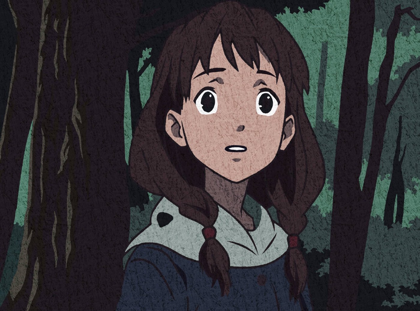 Девушка в лесу от Sxnwr