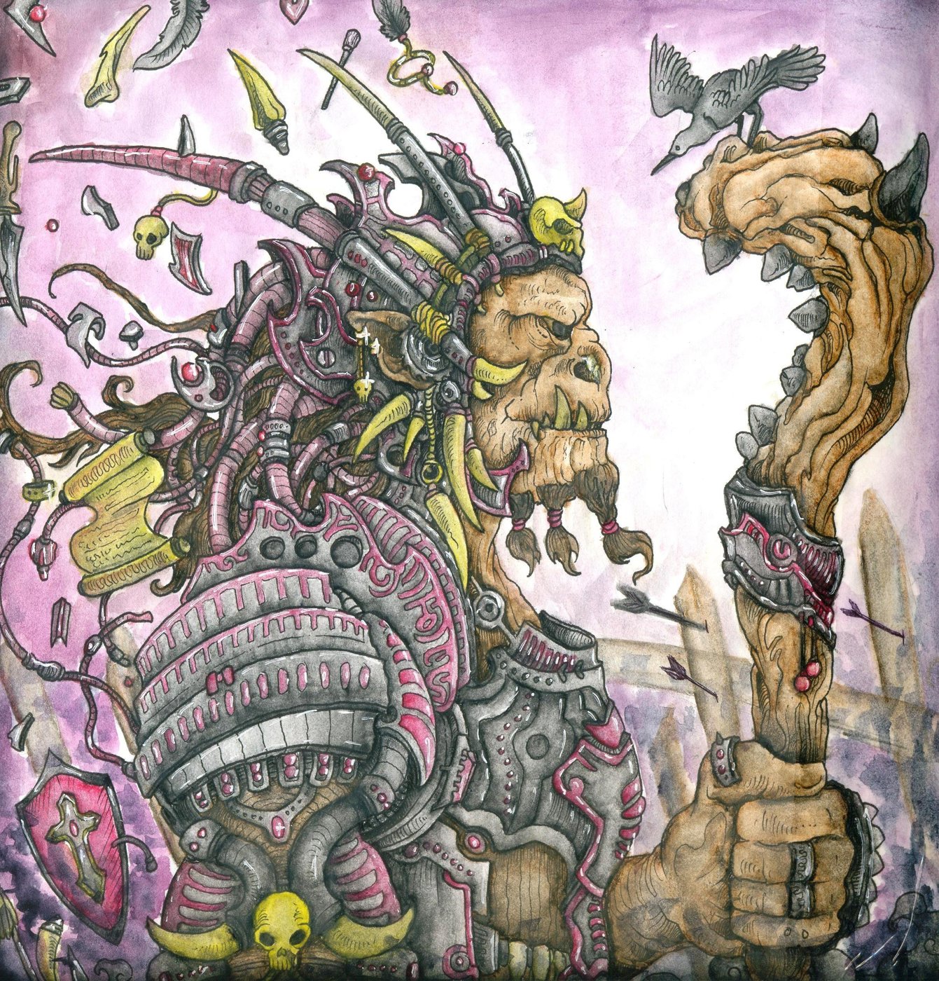 Огр от DarColorBook