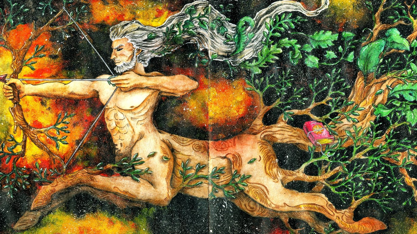 Кентавр от DarColorBook