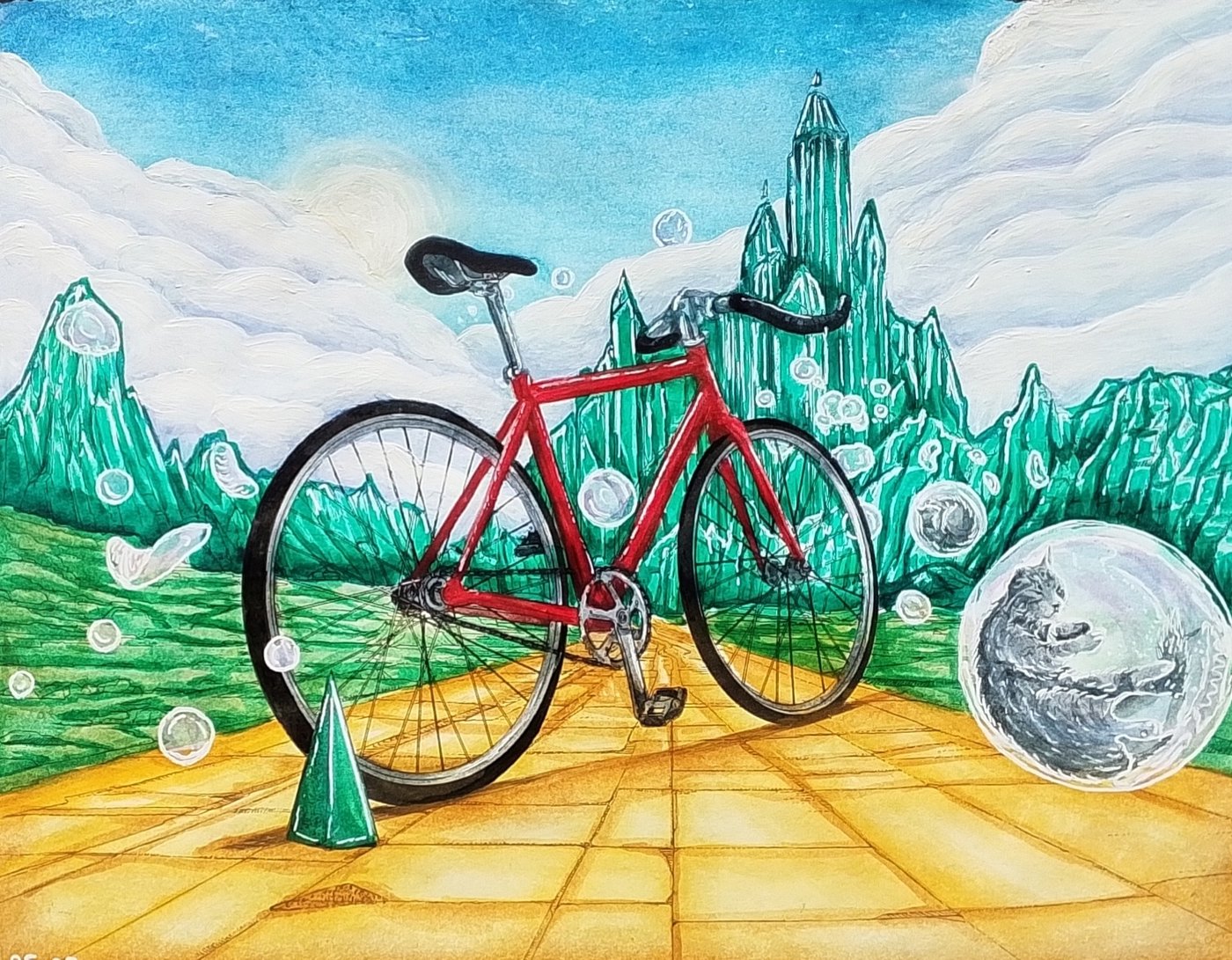 Изумрудный город от DarColorBook