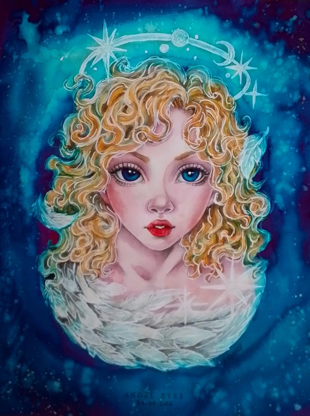 Глаза ангела от DarColorBook (1/4)