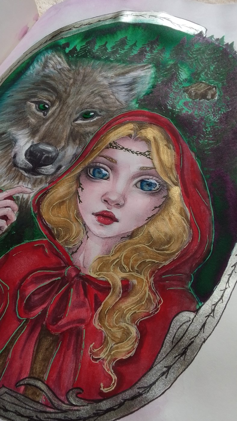 Терновая ведьма Изольда от DarColorBook (2/2)