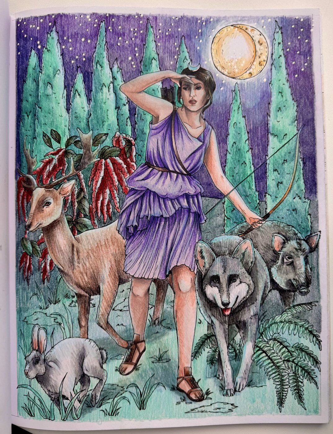 Артемида от Anastasiia